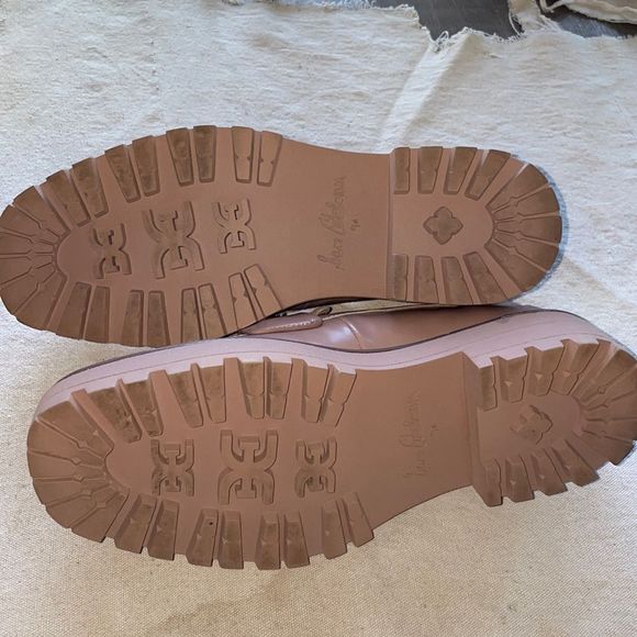 Free People Sam Edelman Laurs Platform Pink Oxford Loafers 9.5 NWOB - Picture 8 of 13